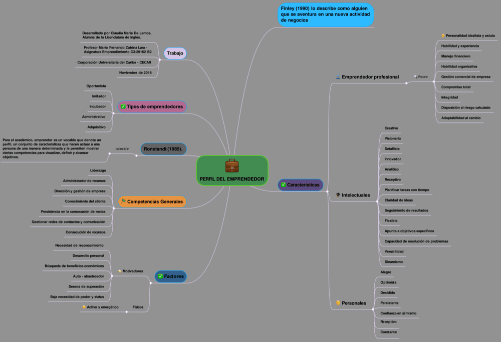 Mapa mental del emprendedor 6
